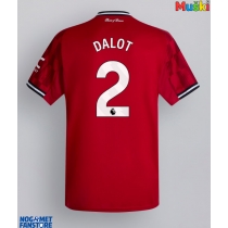 Manchester United Diogo Dalot #2 Domaci Dres 2025-26 Kratak Rukav